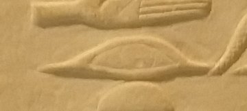 D4 on an Egyptian monument